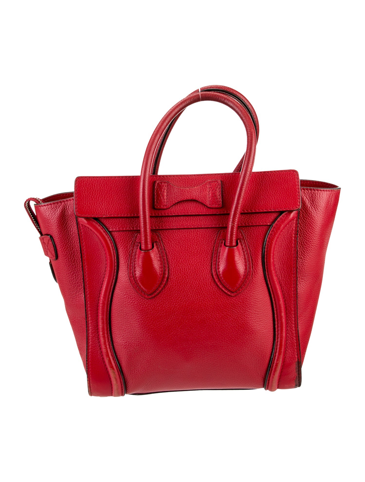 Celine Leather Luggage Micro